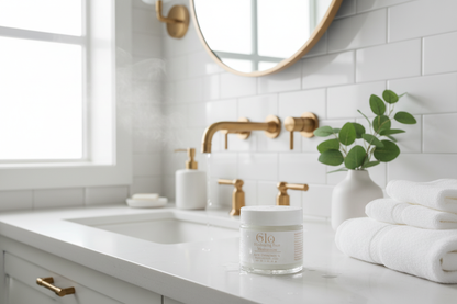 Aloe Moisturizer - Bathroom Counter Lifestyle